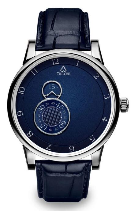 Trilobe Nuit Fantastique Grained Blue NF02BG Replica Watch